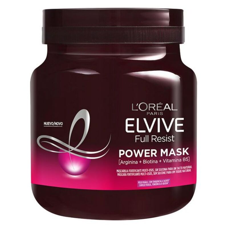 Billede af Hair Mask Elvive Full Resist L&#39;Oreal Make Up Elvive Full Resist 680 ml (680 ml)